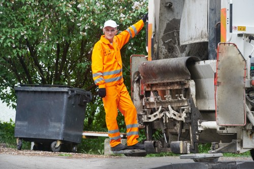 Sustainable garden removal process in Willesden